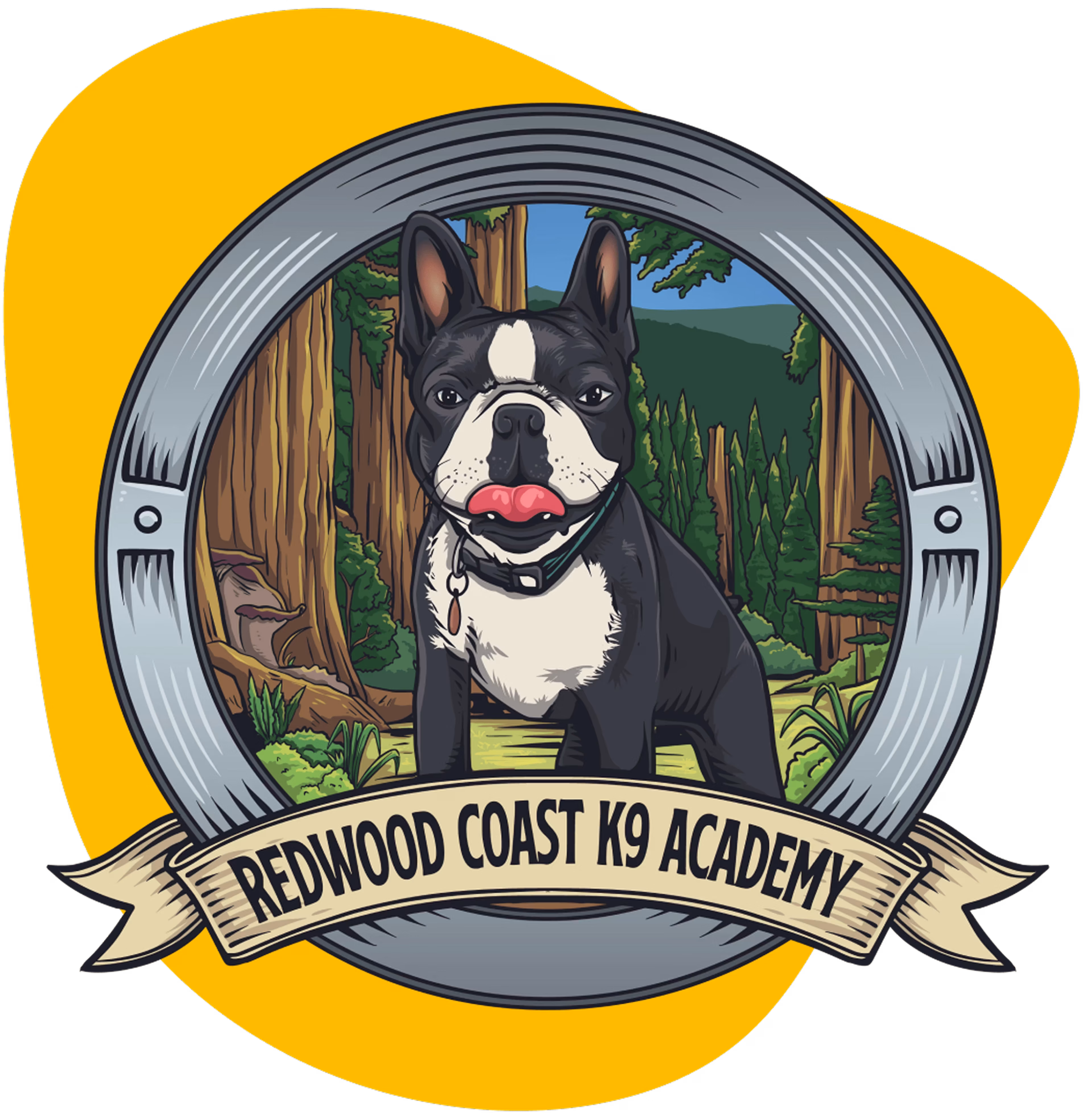 Redwood Coast K9 Academy Logo